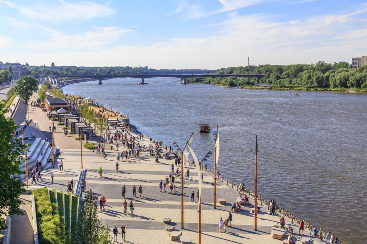 Warsaw Downtown View 3 Rooms 60M2+ Free Garage 2Km Old Town Metro 9Min Tram Экстерьер фото