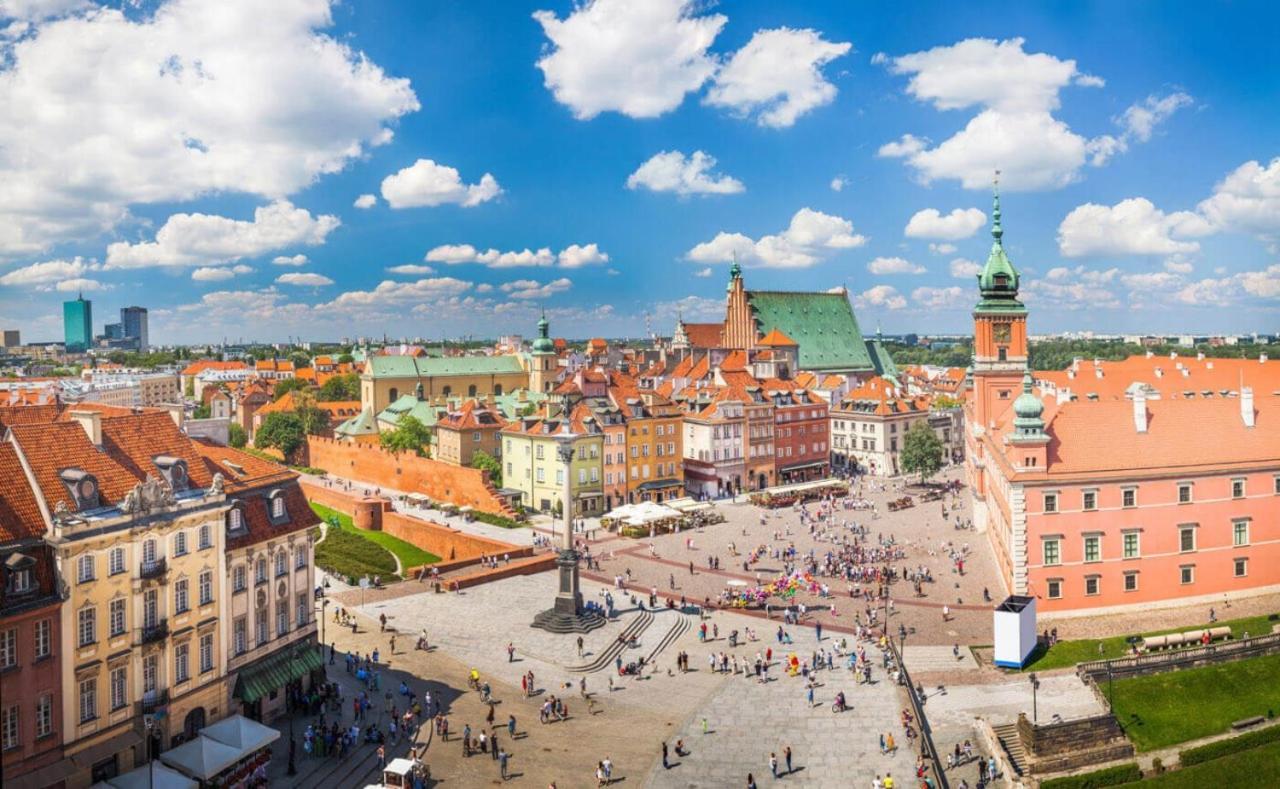 Warsaw Downtown View 3 Rooms 60M2+ Free Garage 2Km Old Town Metro 9Min Tram Экстерьер фото