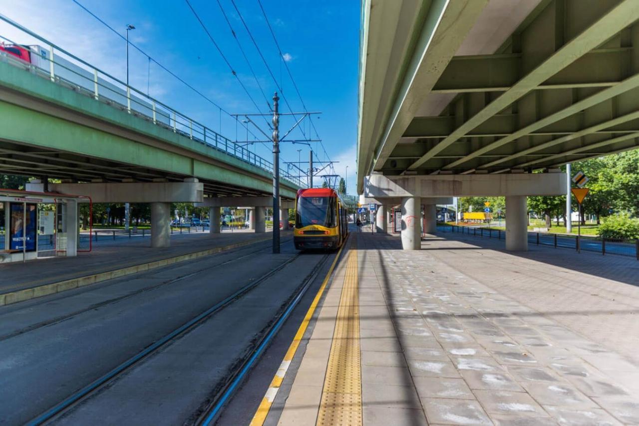 Warsaw Downtown View 3 Rooms 60M2+ Free Garage 2Km Old Town Metro 9Min Tram Экстерьер фото