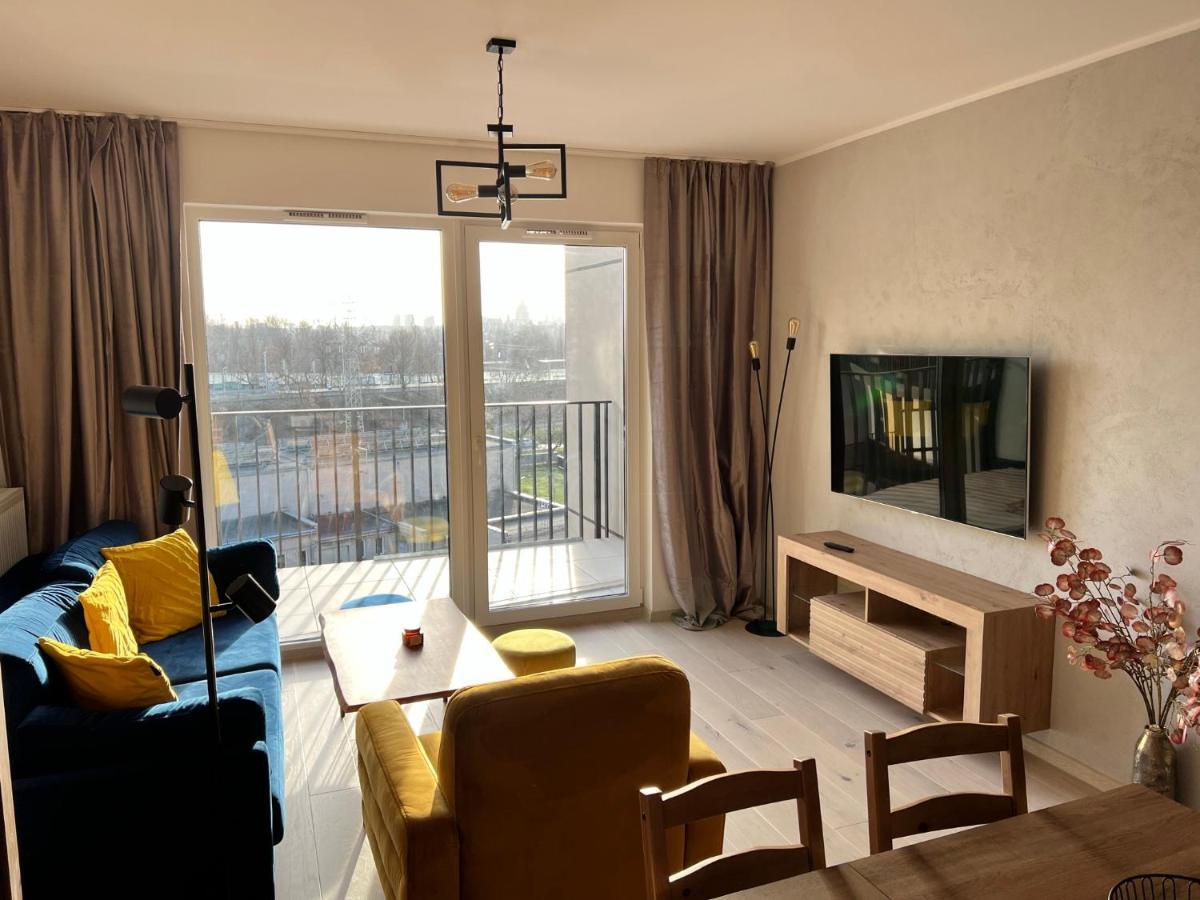 Warsaw Downtown View 3 Rooms 60M2+ Free Garage 2Km Old Town Metro 9Min Tram Экстерьер фото